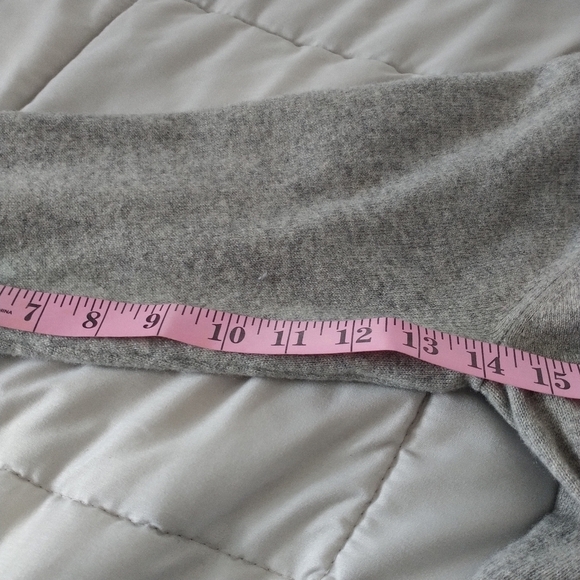 Everlane Heather Grey 100 Percent Cashmere Sweater S - Picture 11 of 12
